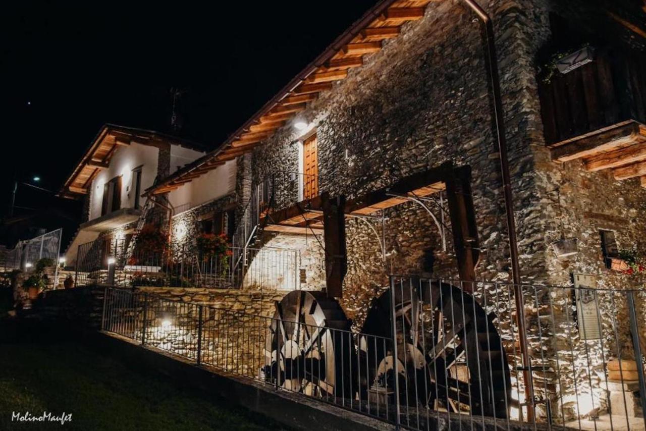 La Roggia - Lake Como Heritage Home In Molino Maufet Watermill - Patio On The Garden 科利科 外观 照片